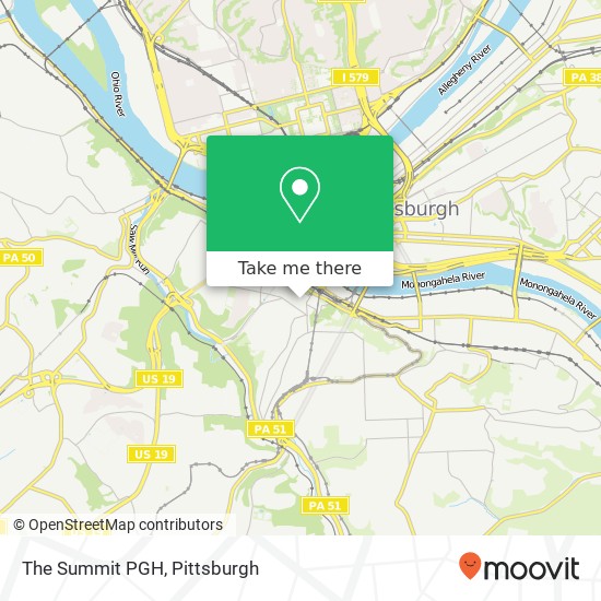 The Summit PGH map