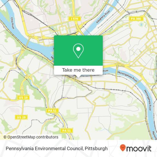 Pennsylvania Environmental Council map