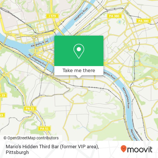 Mapa de Mario's Hidden Third Bar (former VIP area)