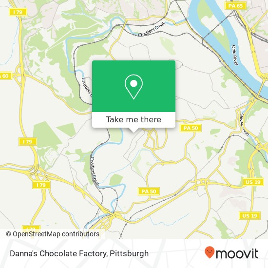 Mapa de Danna's Chocolate Factory