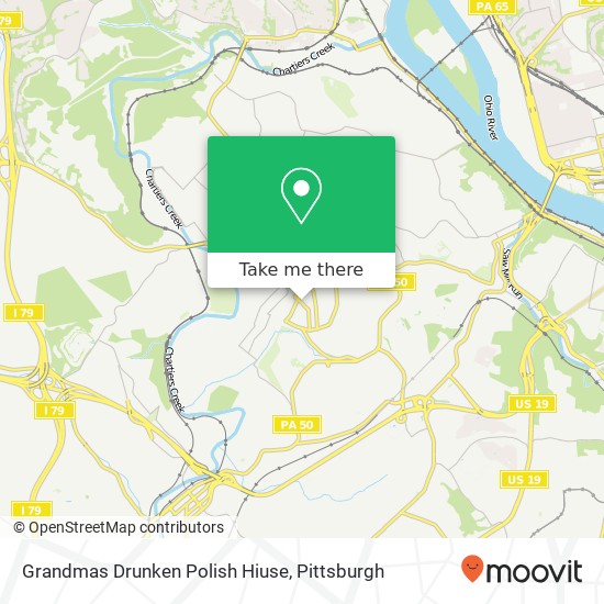 Mapa de Grandmas Drunken Polish Hiuse