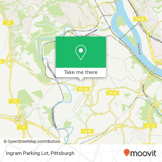 Mapa de Ingram Parking Lot