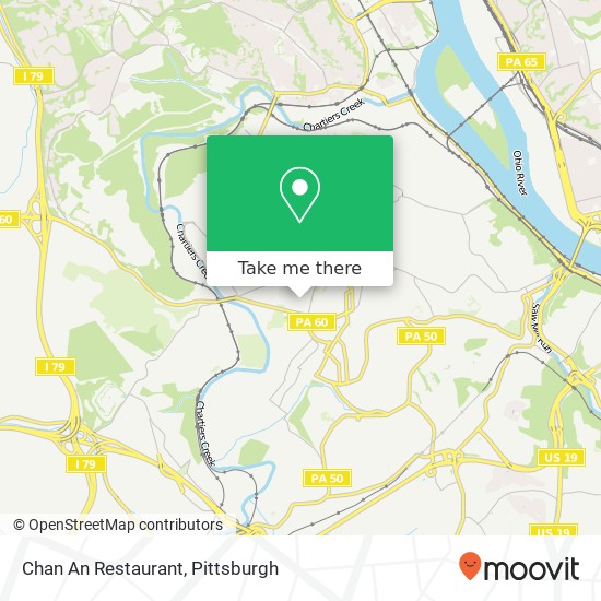 Mapa de Chan An Restaurant