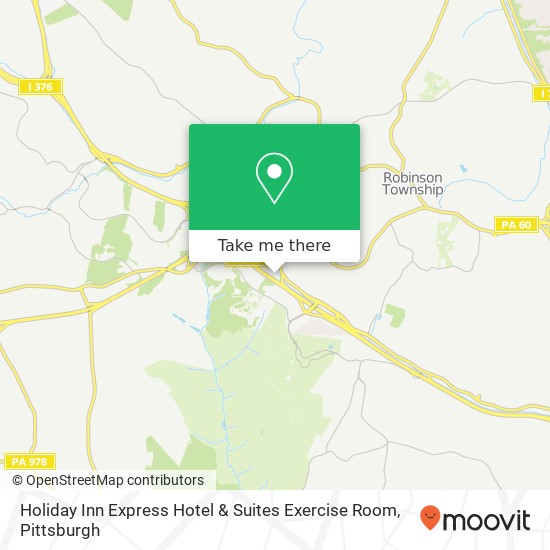 Holiday Inn Express Hotel & Suites Exercise Room map