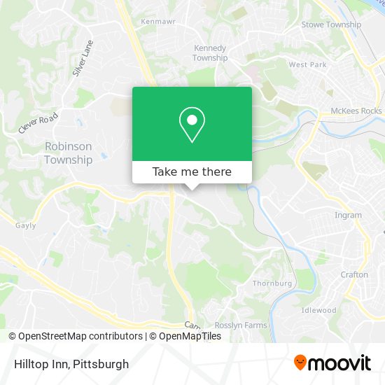 Hilltop Inn map