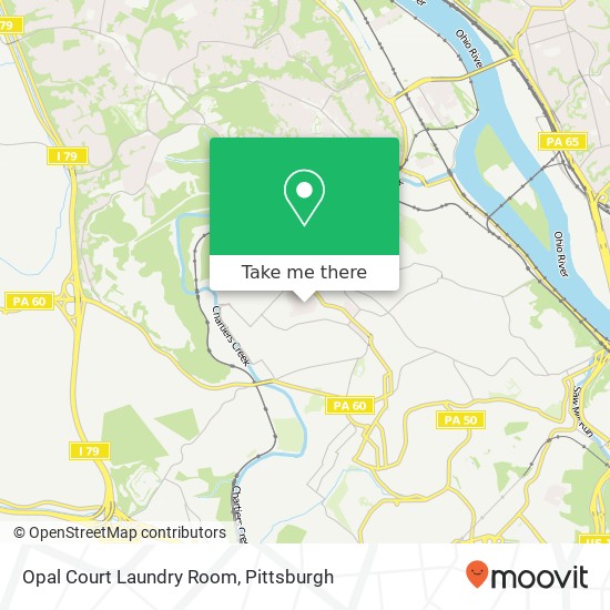 Mapa de Opal Court Laundry Room