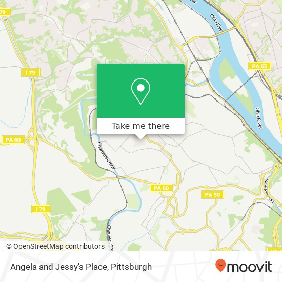 Mapa de Angela and Jessy's Place