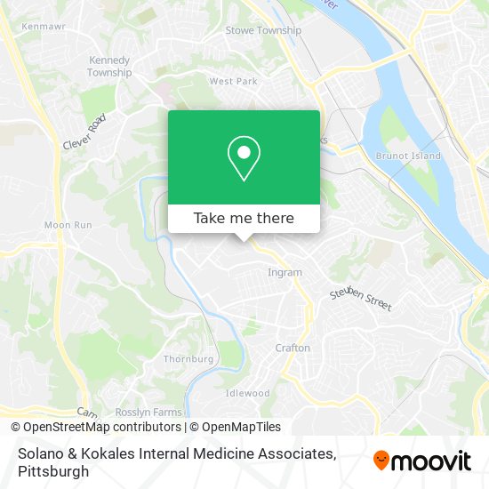 Solano & Kokales Internal Medicine Associates map