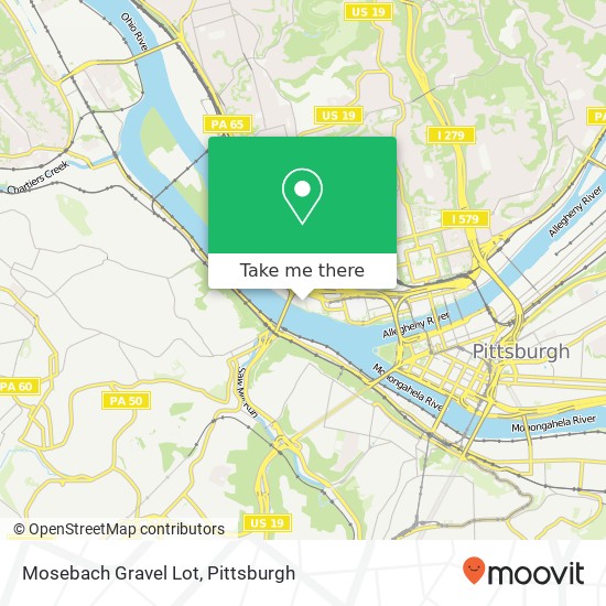 Mapa de Mosebach Gravel Lot