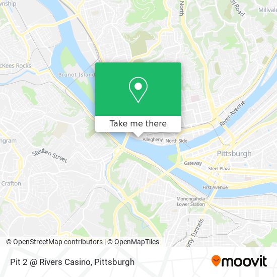 Mapa de Pit 2 @ Rivers Casino
