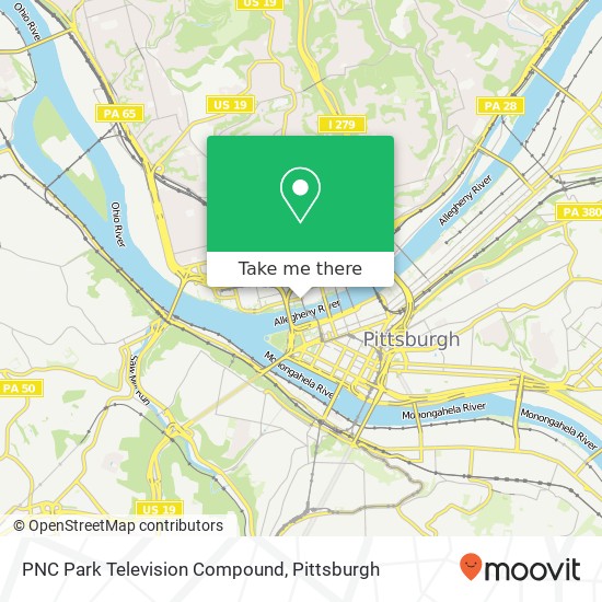 PNC Park Television Compound map