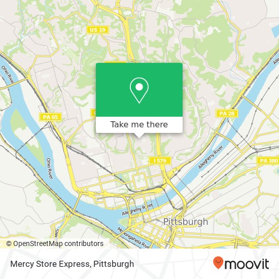 Mapa de Mercy Store Express