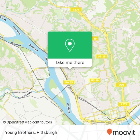 Young Brothers map