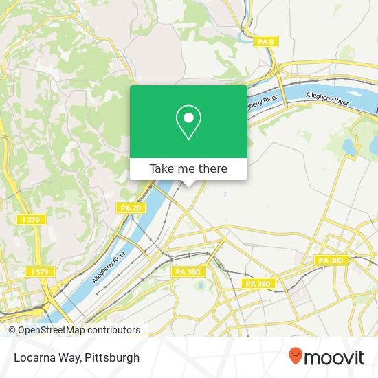 Locarna Way map
