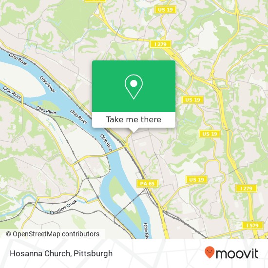 Mapa de Hosanna Church