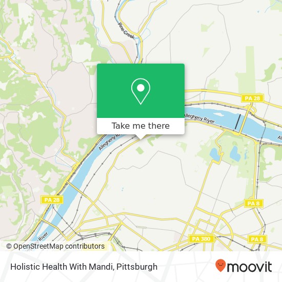 Holistic Health With Mandi map