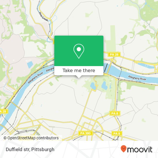 Duffield str map