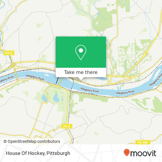 House Of Hockey map