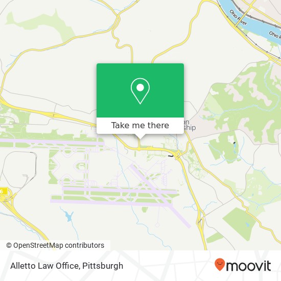 Alletto Law Office map