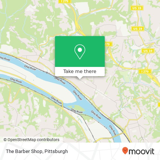 Mapa de The Barber Shop