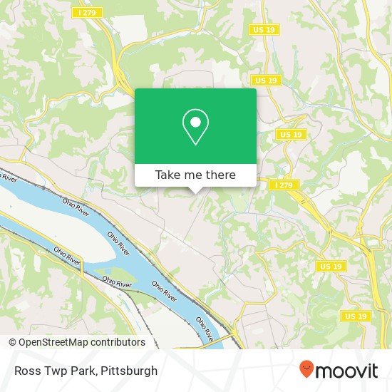 Mapa de Ross Twp Park