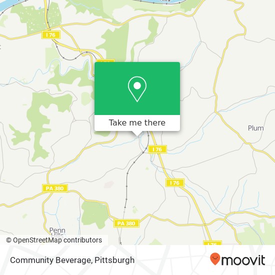 Community Beverage map