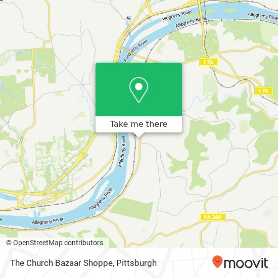 Mapa de The Church Bazaar Shoppe