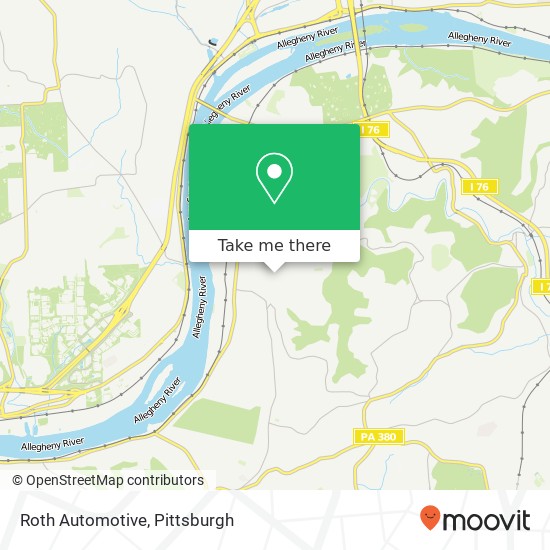 Roth Automotive map