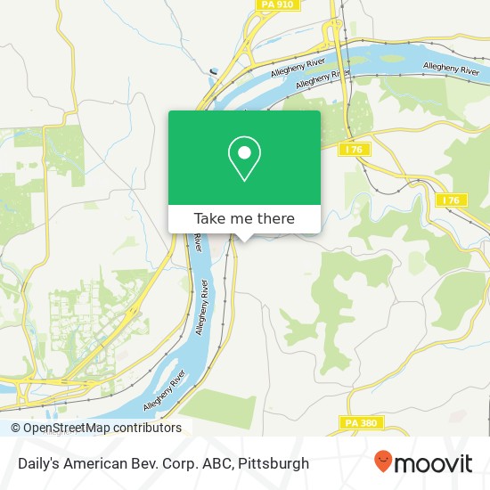 Daily's American Bev. Corp. ABC map