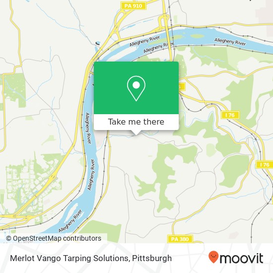 Mapa de Merlot Vango Tarping Solutions