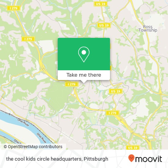 the cool kids circle headquarters map