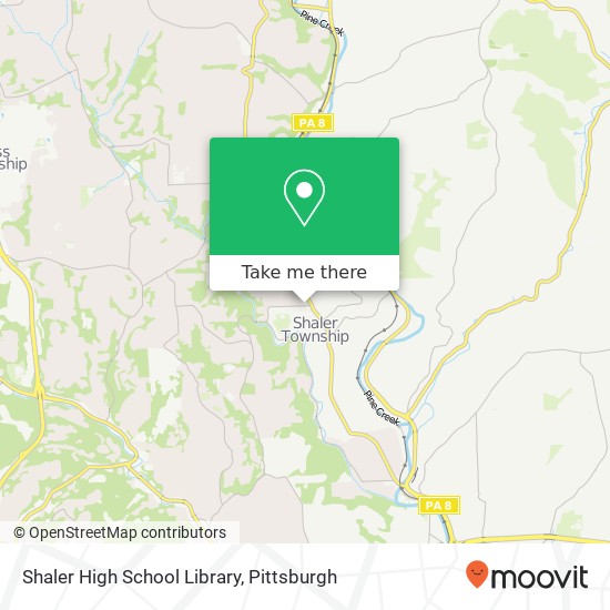 Mapa de Shaler High School Library