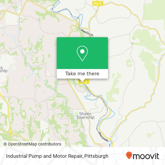 Mapa de Industrial Pump and Motor Repair