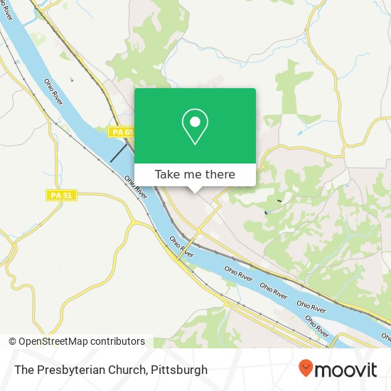 Mapa de The Presbyterian Church