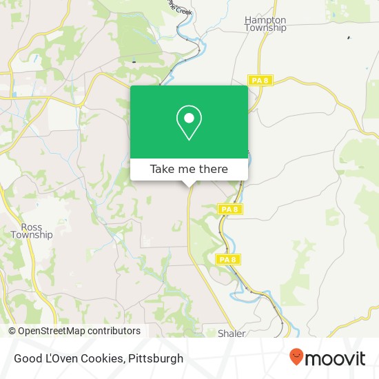 Good L'Oven Cookies map