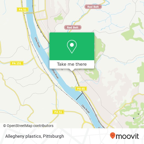 Allegheny plastics map