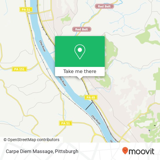 Mapa de Carpe Diem Massage