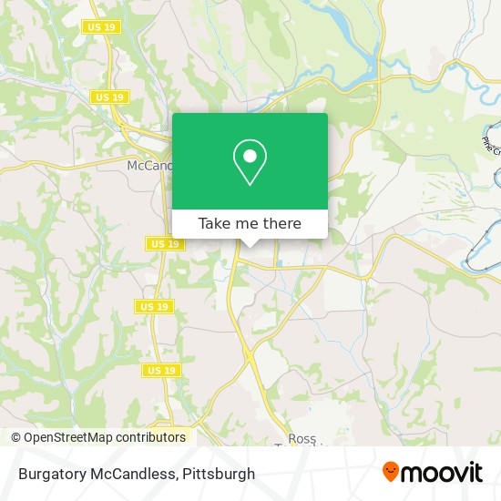 Burgatory McCandless map