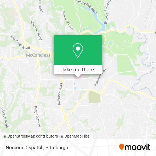 Norcom Dispatch map