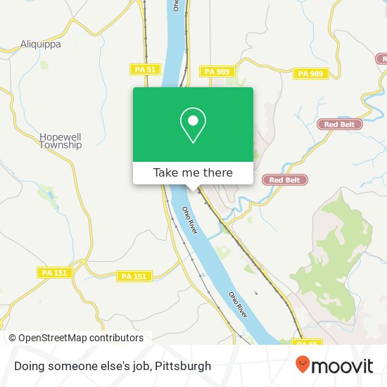 Doing someone else's job map