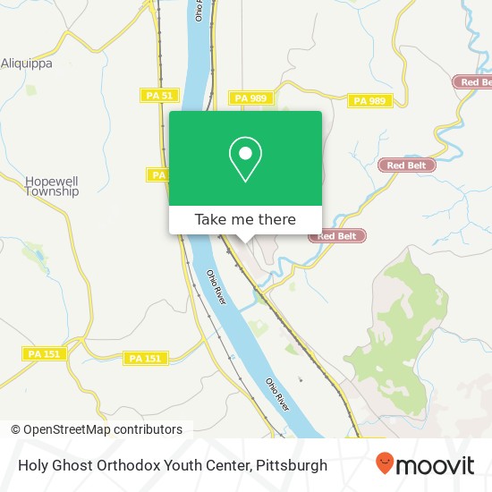 Mapa de Holy Ghost Orthodox Youth Center