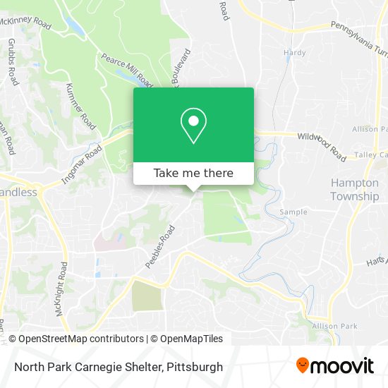 Mapa de North Park Carnegie Shelter