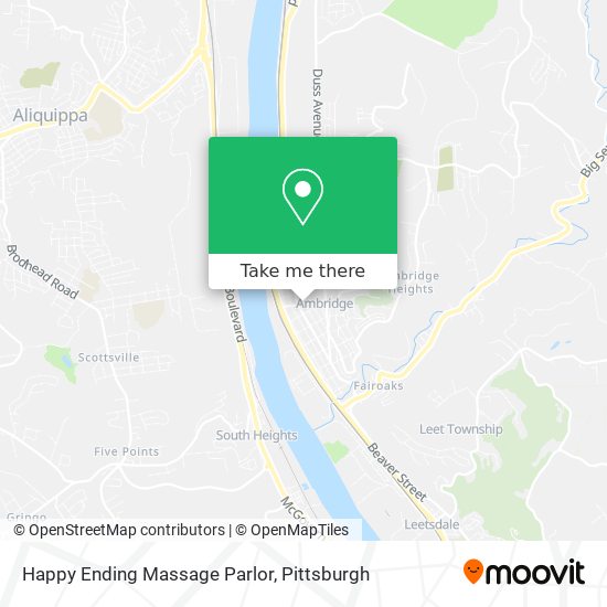 Happy Ending Massage Parlor map