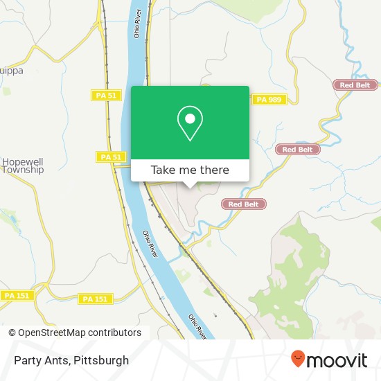 Mapa de Party Ants