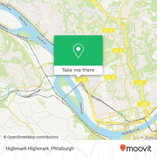 Highmark Highmark map