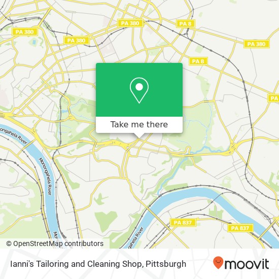 Ianni's Tailoring and Cleaning Shop map