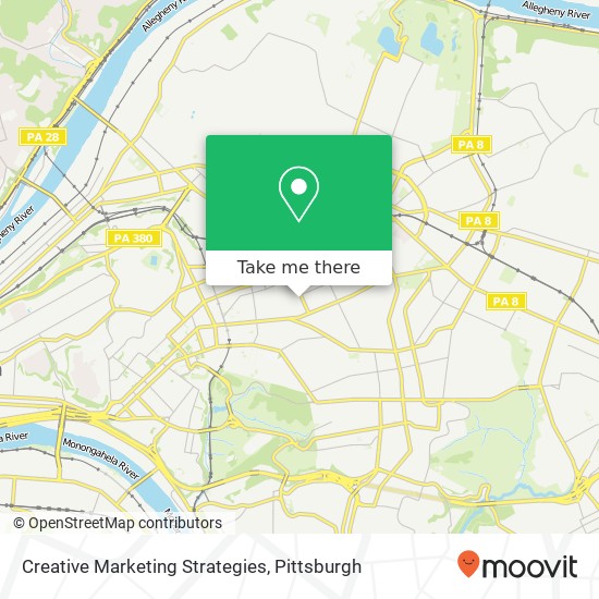 Creative Marketing Strategies map