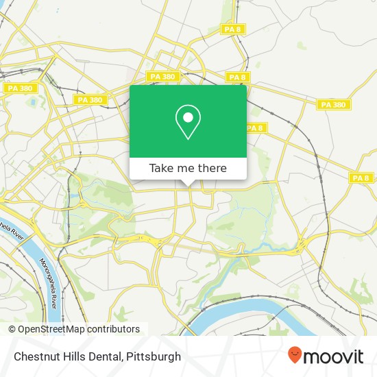 Mapa de Chestnut Hills Dental