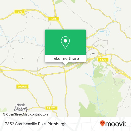 7352 Steubenville Pike map