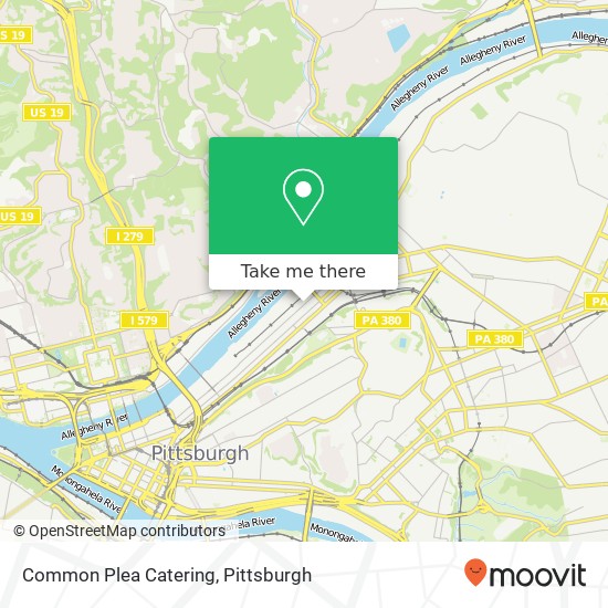 Mapa de Common Plea Catering